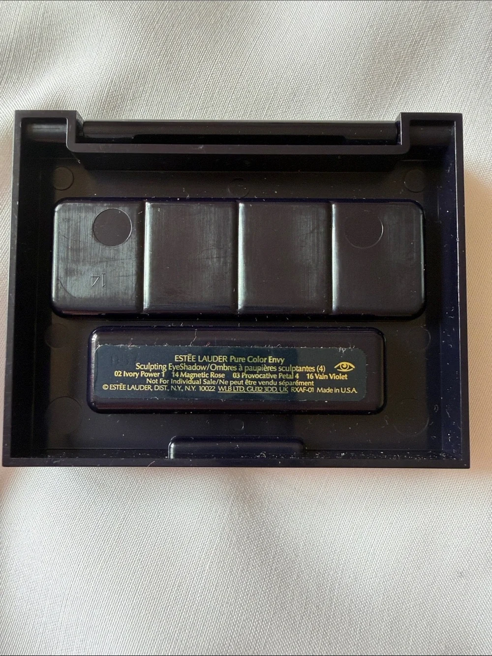 Estee Lauder Mini Eyeshadow Quartet - Cream, Champagne, Taupe, Deep Brown